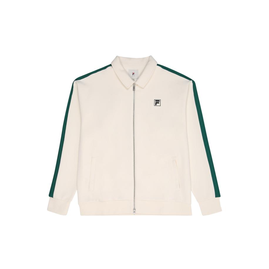 Fila FILA Sweatvest Como donkergroen / wit -