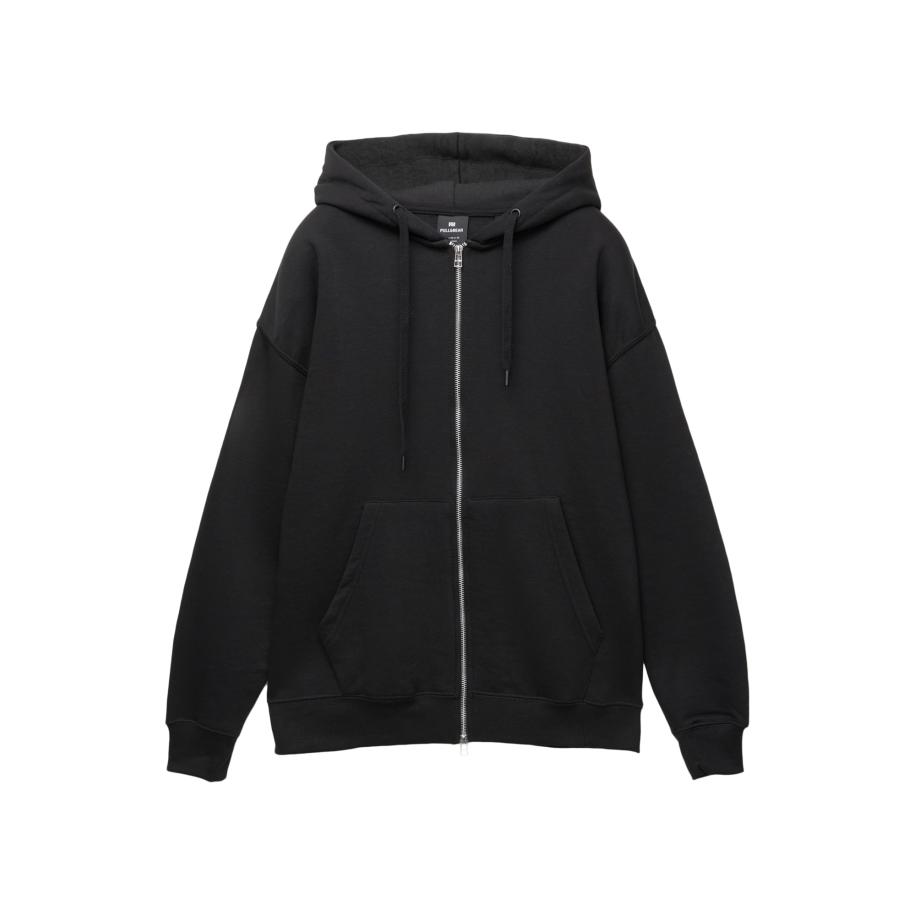 Pull&Bear Pull&Bear Sweatvest zwart -