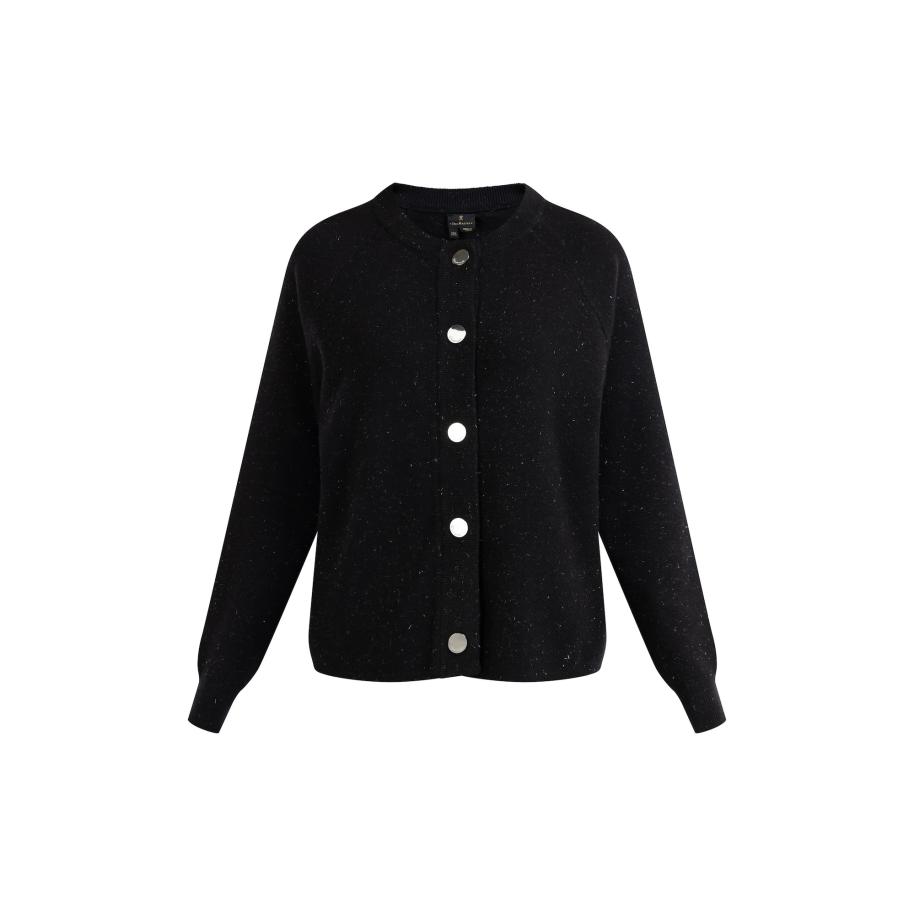 DreiMaster DreiMaster Klassik Gebreid vest zwart -