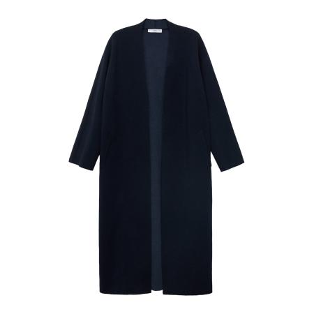 Mango MANGO Gebreide mantel PAUL navy