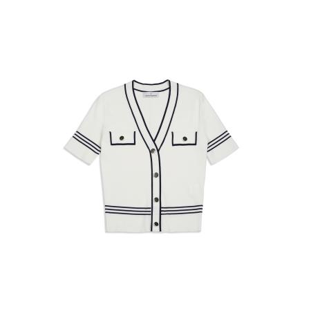 Lola Casademunt Lola Casademunt Gebreid vest zwart / wit