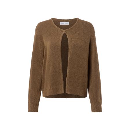 Samsøe & Samsøe Samsøe Samsøe Gebreid vest Cassandra bruin