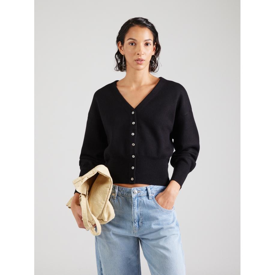 Topshop TOPSHOP Gebreid vest zwart -