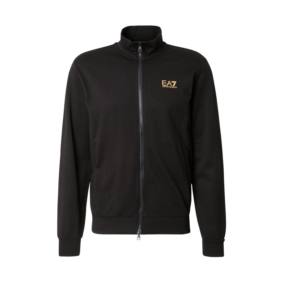 Emporio Armani EA7 Emporio Armani Sweatvest honing / zwart -