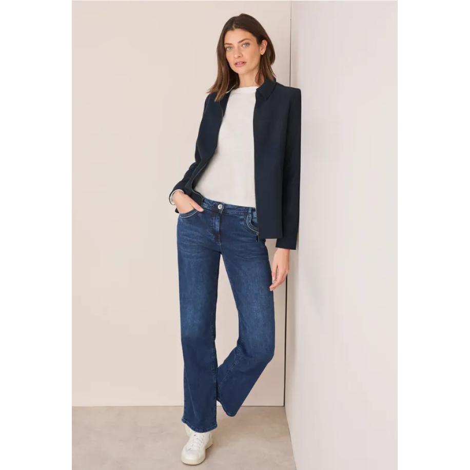 CECIL Knus jasje Blauw