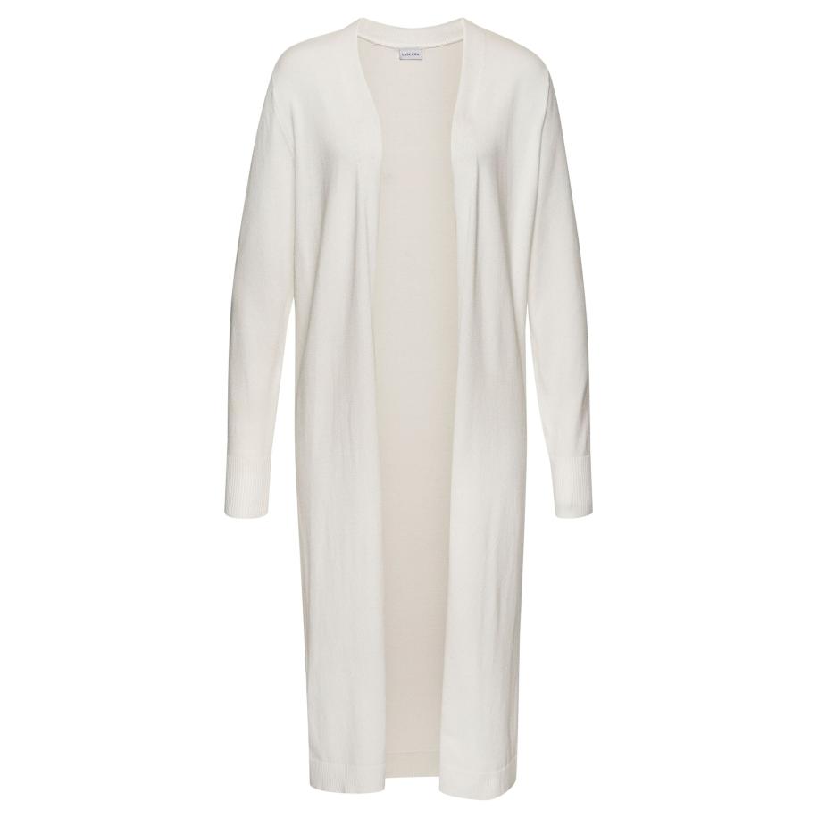 Lascana LASCANA Gebreid vest wit -