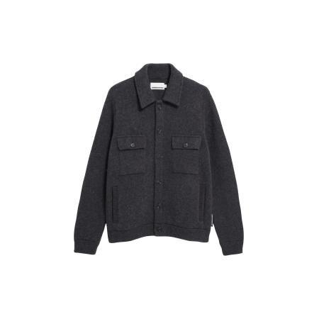 Armedangels ARMEDANGELS Gebreid vest MAARK grijs gemêleerd