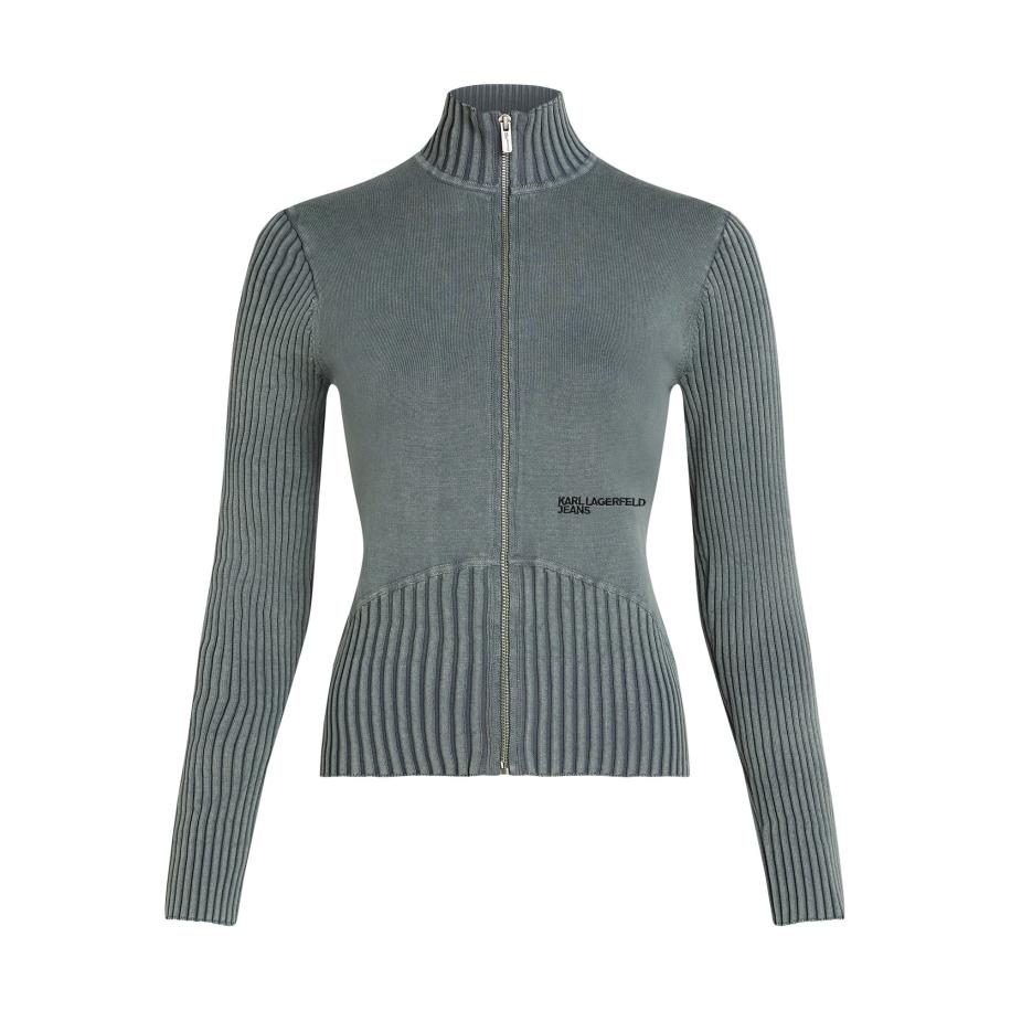 Karl Lagerfeld KARL LAGERFELD JEANS Gebreid vest grijs -