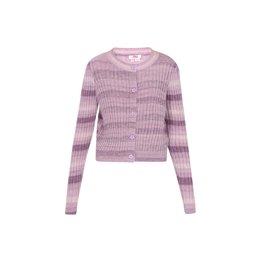 MYMO MYMO Gebreid vest lila / pastellila / donkerlila -