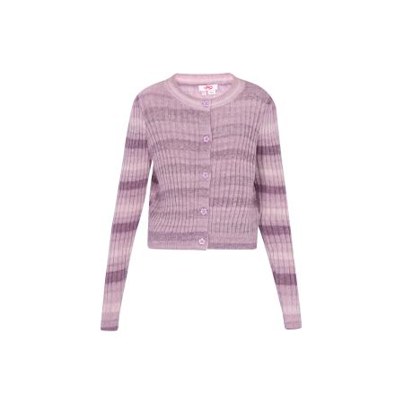 MYMO MYMO Gebreid vest lila / pastellila / donkerlila