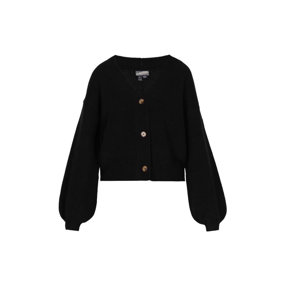 DreiMaster DreiMaster Vintage Gebreid vest zwart -
