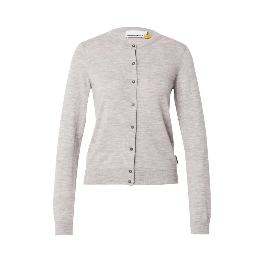 Armedangels ARMEDANGELS Gebreid vest OPHALIAA grijs gemêleerd -