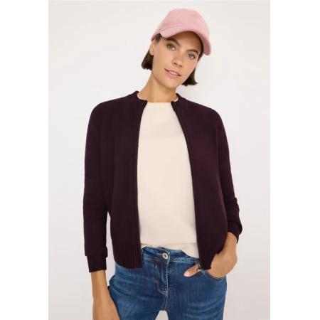 CECIL Cosy vest met ritssluiting