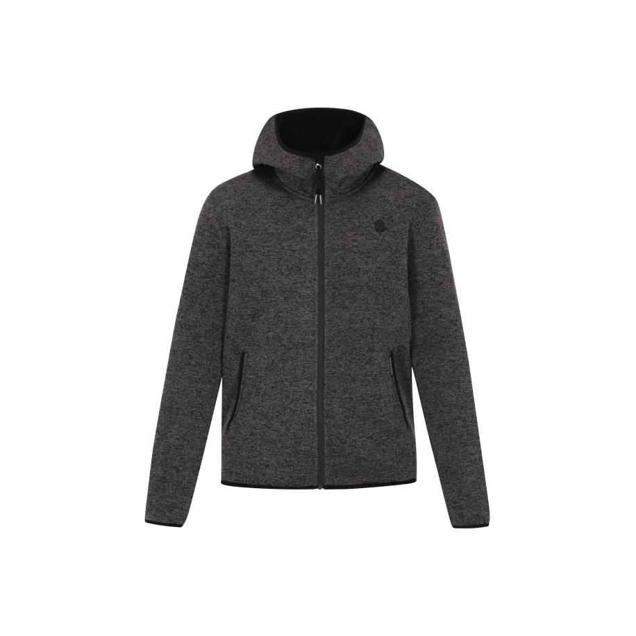 Schmuddelwedda Schmuddelwedda Fleece jas donkergrijs / zwart -