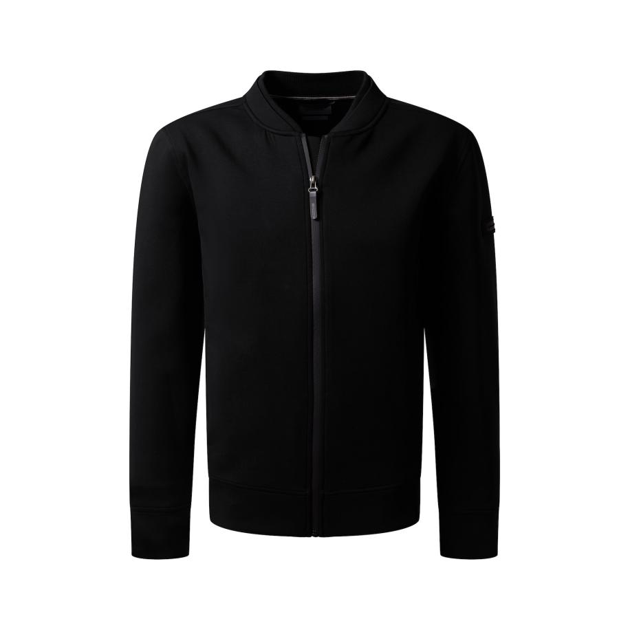 Pierre Cardin PIERRE CARDIN Sweatvest zwart -