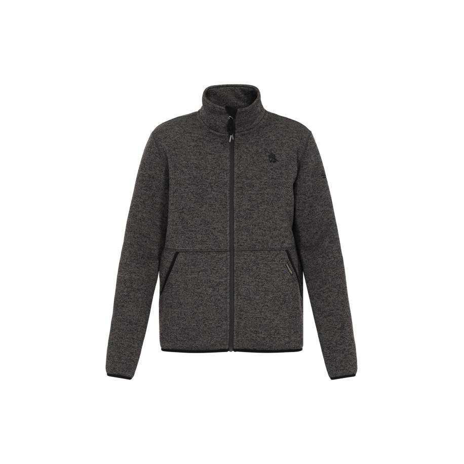 Schmuddelwedda Schmuddelwedda Fleece jas donkergrijs / zwart -