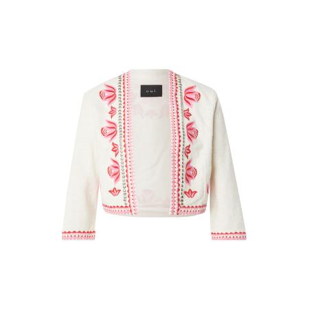 Oui OUI Bolero lichtroze / rood / zilver / wit gemêleerd