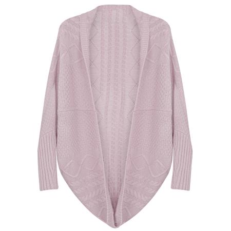 Felix Hardy Felix Hardy Gebreid vest poederroze