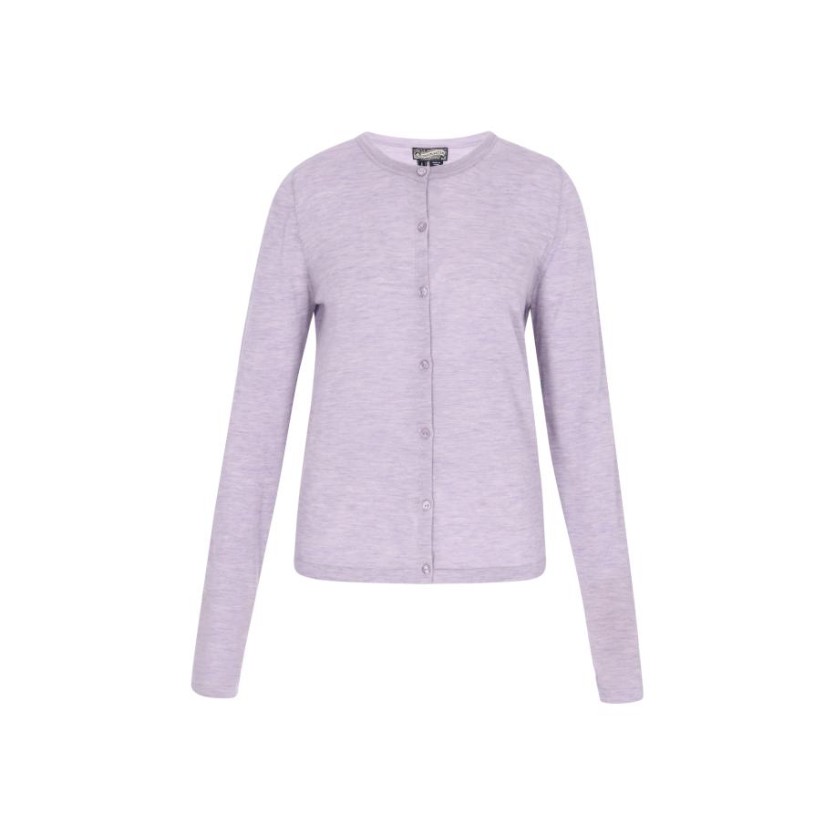 DreiMaster DreiMaster Vintage Gebreid vest lavendel -