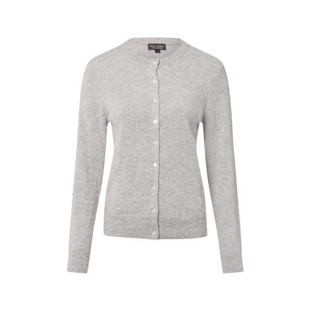 Franco Callegari Franco Callegari Gebreid vest lichtgrijs