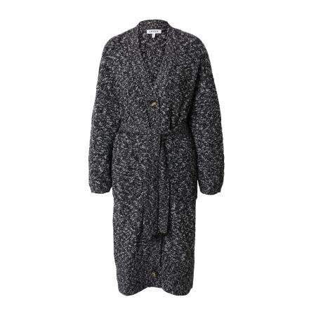 EDITED EDITED Gebreid vest Yule antraciet