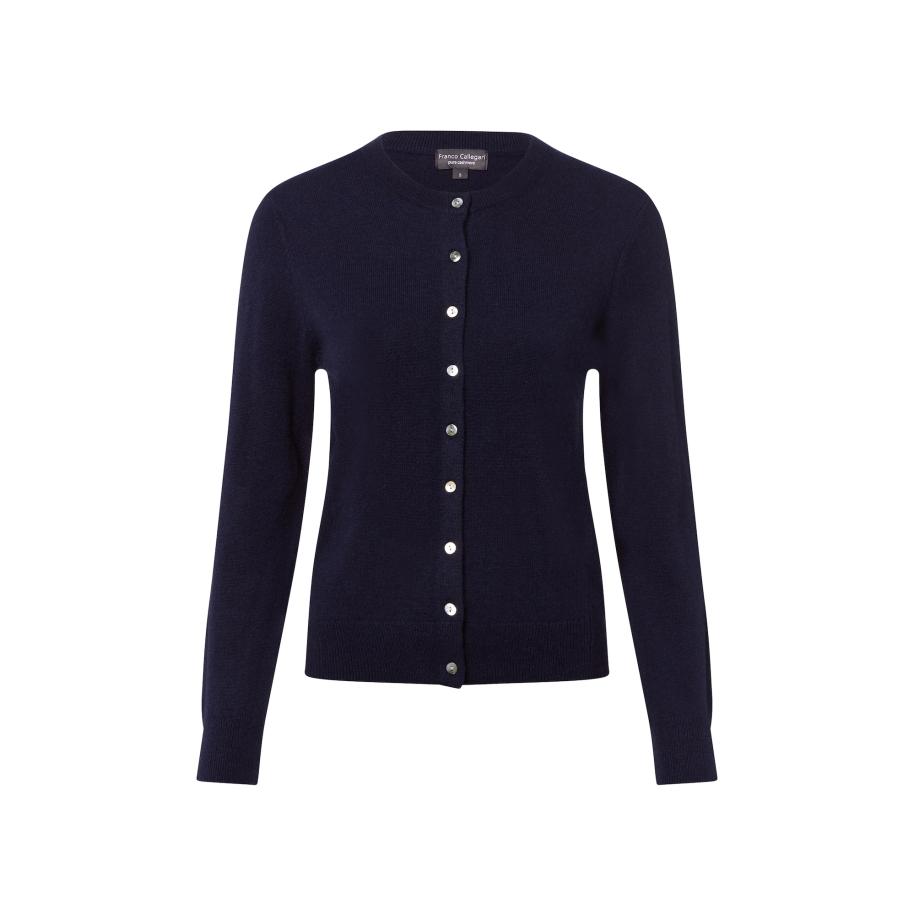 Franco Callegari Franco Callegari Gebreid vest marine -