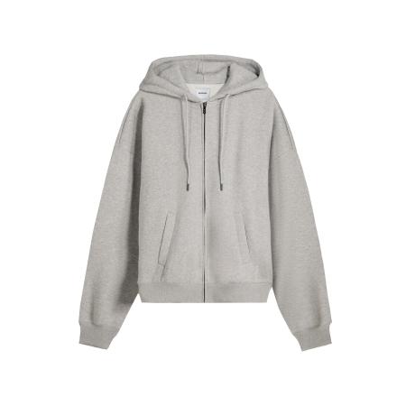 Bershka Bershka Sweatvest grijs gemêleerd