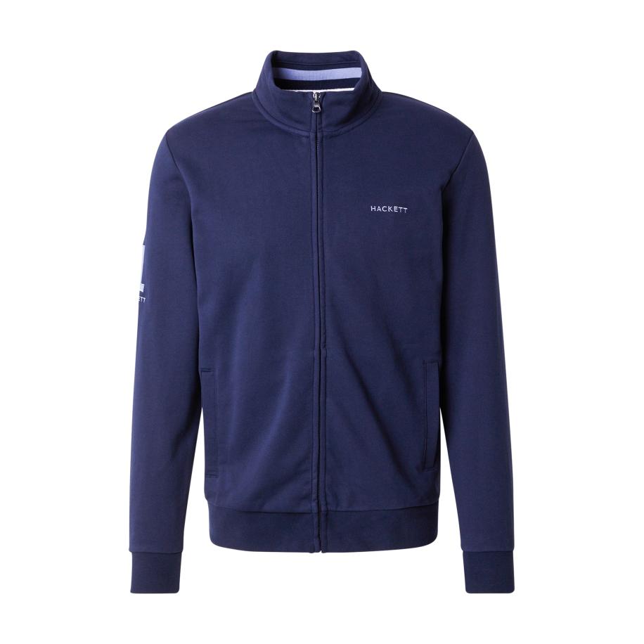 Hackett London Hackett London Sweatvest HERITAGE navy / pastelblauw -