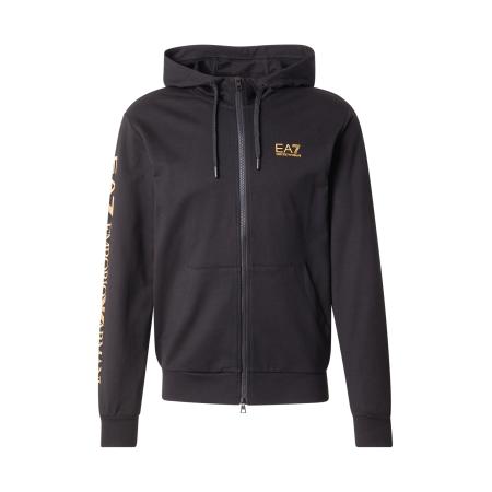Emporio Armani EA7 Emporio Armani Sweatvest goud / zwart