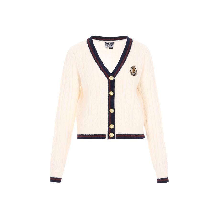 DreiMaster DreiMaster Maritim Gebreid vest zwart / offwhite -