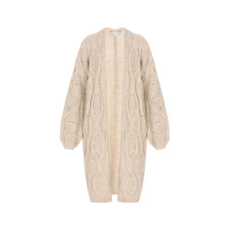 Usha Usha Gebreid vest sand