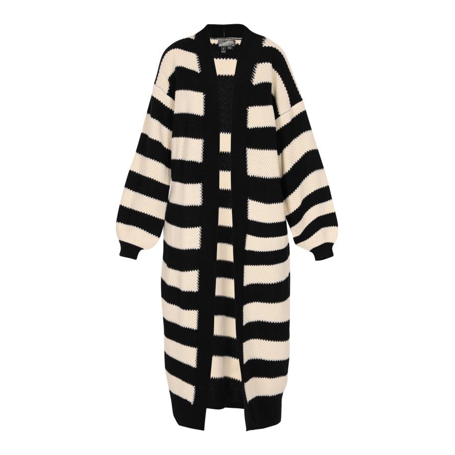 DreiMaster DreiMaster Vintage Gebreid vest crème / zwart -