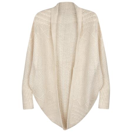 Felix Hardy Felix Hardy Gebreid vest stone grey