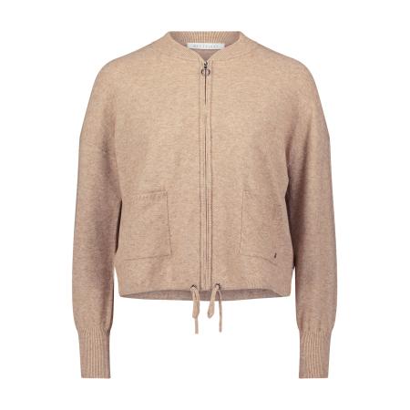 Betty & Co Betty & Co Gebreid vest camel