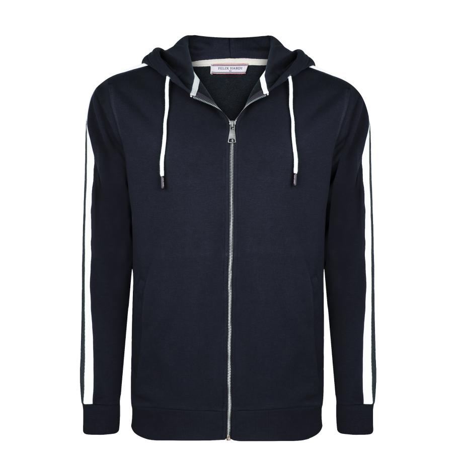 Felix Hardy Felix Hardy Sweatvest navy / wit -