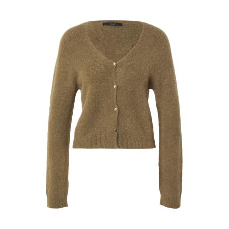 Oui OUI Gebreid vest olijfgroen