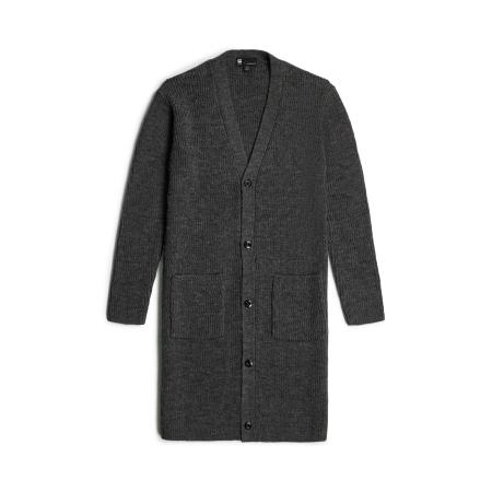 G-Star RAW G-STAR Gebreid vest Oristel donkergrijs