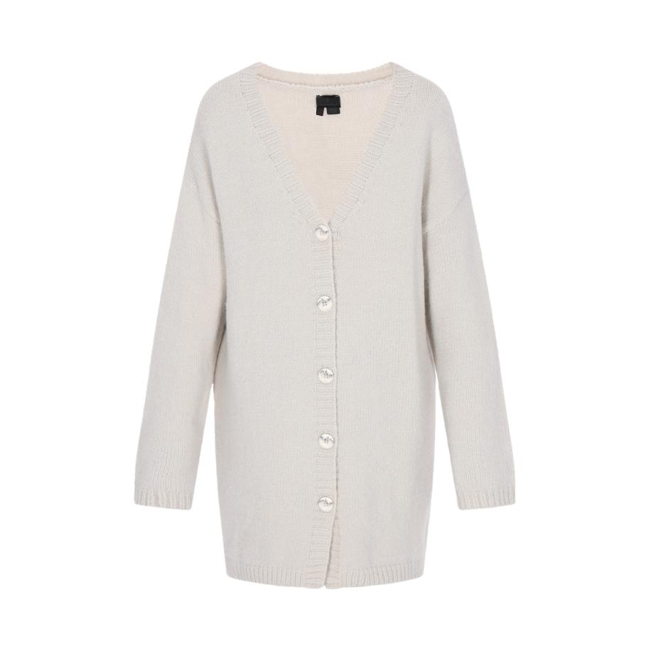 DreiMaster DreiMaster Klassik Gebreid vest grijs -