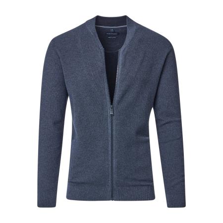 Casa Moda Vest blauw, Motief