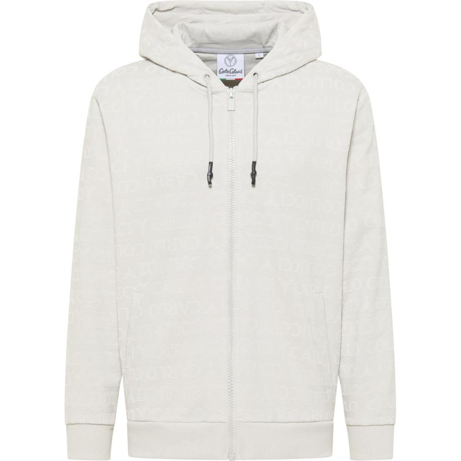 carlo colucci Carlo Colucci Sweatvest offwhite -