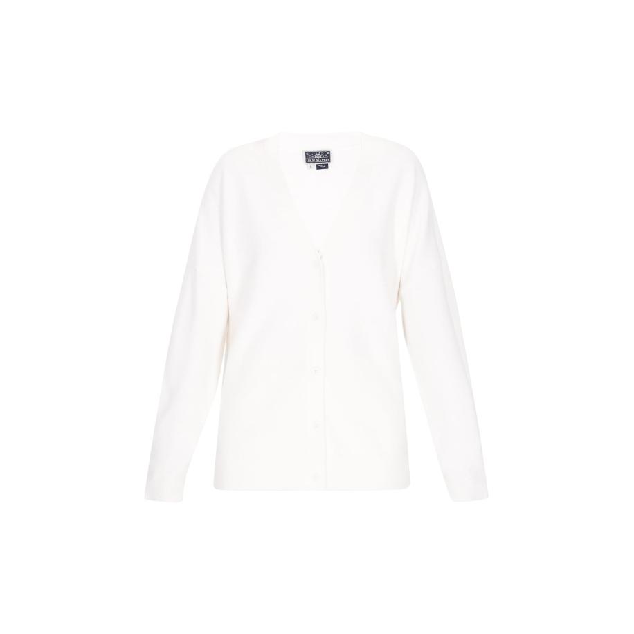 DreiMaster DreiMaster Maritim Gebreid vest wit -