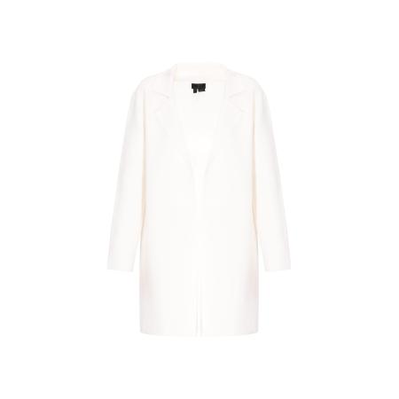 DreiMaster DreiMaster Klassik Gebreid vest offwhite