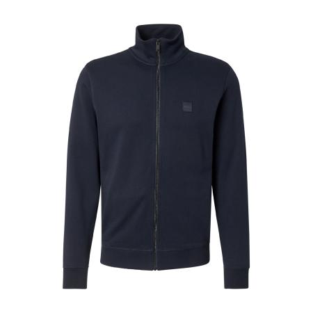 Hugo Boss BOSS Sweatvest Zestart donkerblauw
