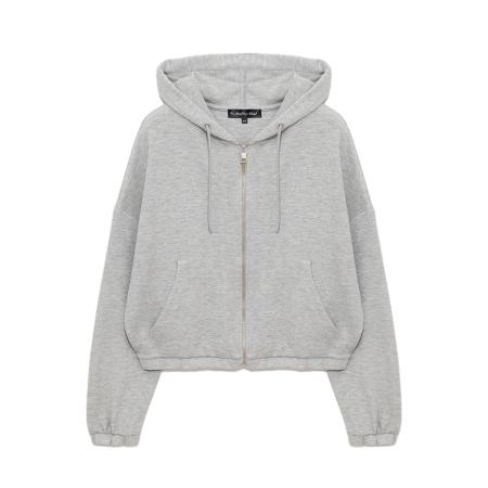 No Matter What No Matter What Sweatvest grijs