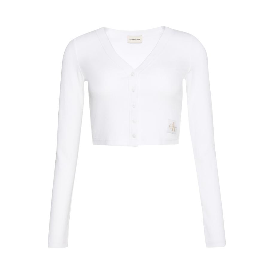 Calvin Klein Calvin Klein Jeans Gebreid vest wit -