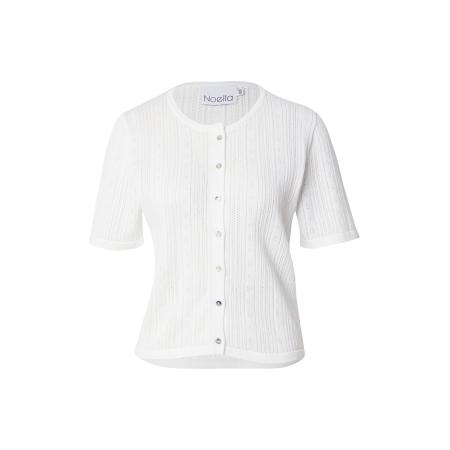 Noella Noella Gebreid vest Kataleyah wit