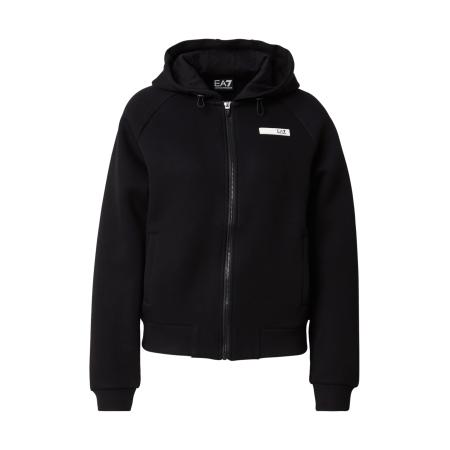 Emporio Armani EA7 Emporio Armani Sweatvest braam / zwart / wit