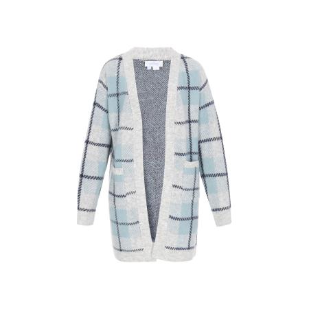 Usha usha BLUE LABEL Gebreid vest navy / lichtblauw / lichtgrijs