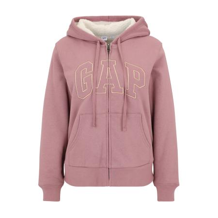 GAP Gap Petite Sweatvest HERITAGE goud / mauve