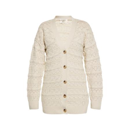 Gaya Gaya Gebreid vest lichtbeige